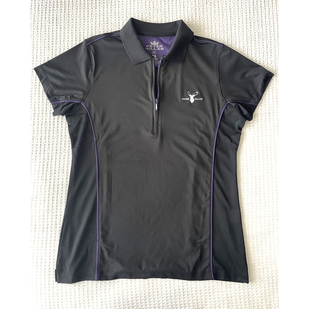 Peter Millar Golf Shirt Womens Size Medium Polo E4 Wicking UPF 50